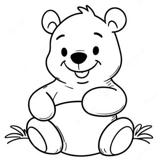 Pagina Para Colorir Do Bebe Winnie The Pooh 9076-7414