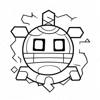 Pagina Para Colorir Do Logo Geometry Dash 9116-7446