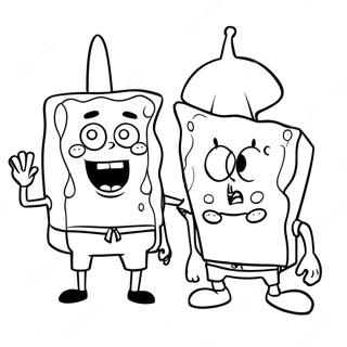 Pagina Para Colorir Do Spongebob E Patrick 911-726