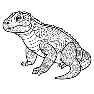 Pagina Para Colorir Do Dragao De Komodo 9146-7472