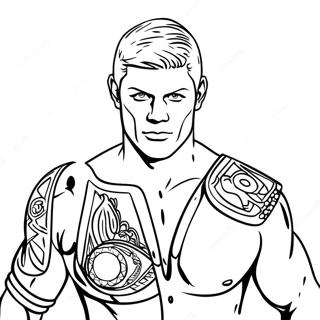 Pagina Para Colorir Cody Rhodes Wwe 9176-7496