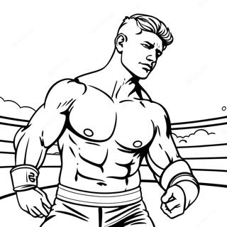 Pagina Para Colorir Cody Rhodes Em Acao 9177-7499