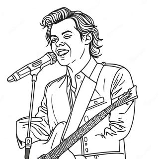 Pagina Para Colorir Harry Styles Em Concerto 9197-7513