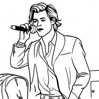 Pagina Para Colorir Harry Styles Em Concerto 9197-7514