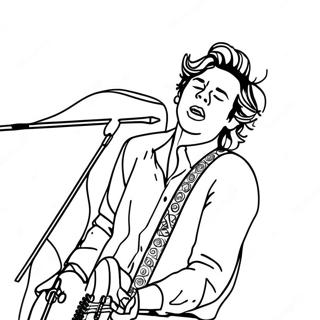 Pagina Para Colorir Harry Styles Em Concerto 9197-7515