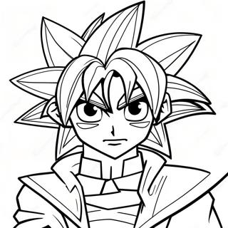 Pagina Para Colorir Duelista Yugi Muto 9267-7572