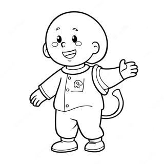 Pagina Para Colorir Do Caillou 9426-7694