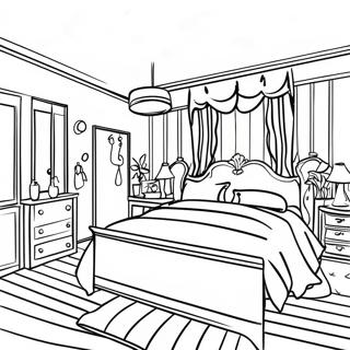 Pagina Para Colorir Do Quarto 9446-7710