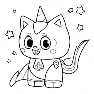 Pagina Para Colorir Da Unikitty 9626-7850