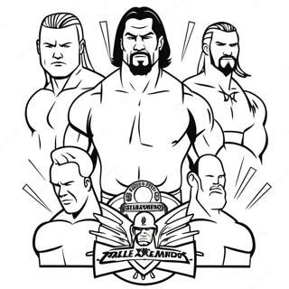 Pagina Para Colorir Dos Superstars Da Wwe Em Acao 9707-7918