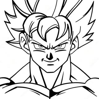 Goku Instinto Ultra Páginas Para Colorir