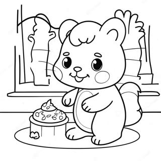 Pagina Para Colorir De Calico Critters 9776-7978