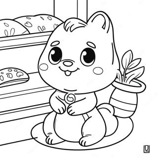 Pagina Para Colorir De Calico Critters 9776-8041