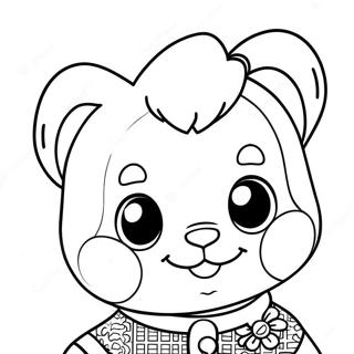 Pagina Para Colorir De Calico Critters 9776-8042