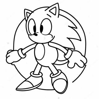 Pagina Para Colorir De Sonic Mania 9796-7995