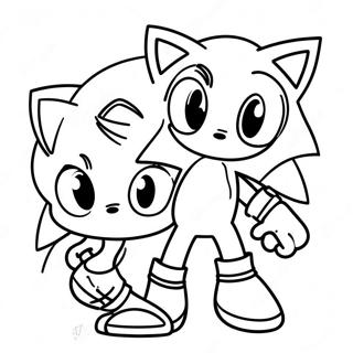 Pagina Para Colorir De Sonic Mania 9796-7996