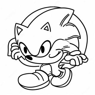 Pagina Para Colorir De Sonic Mania 9796-8060