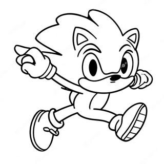 Pagina Para Colorir De Sonic The Hedgehog Correndo Rapido 9797-8000