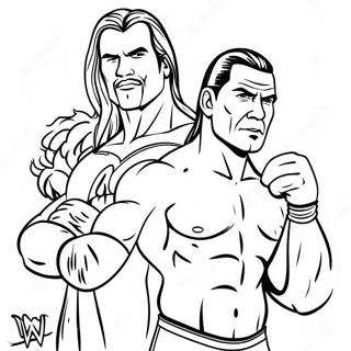 Pagina Para Colorir De Superstars Da Wwe Em Acao 9817-8077