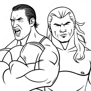 Pagina Para Colorir De Superstars Da Wwe Em Acao 9817-8078