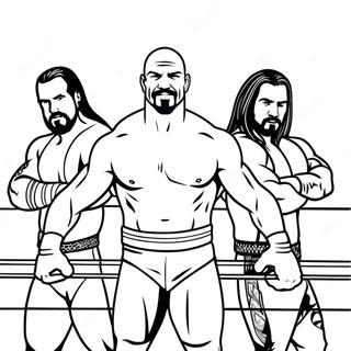 Pagina Para Colorir De Superstars Da Wwe Em Acao 9817-8079