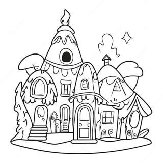 Pagina Para Colorir De Casas Coloridas De Whoville 9827-8085