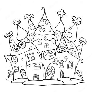 Pagina Para Colorir De Casas Coloridas De Whoville 9827-8086