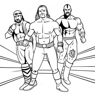 Paginas Para Colorir Dos Superstars Da Wwe Em Acao 9907-8152